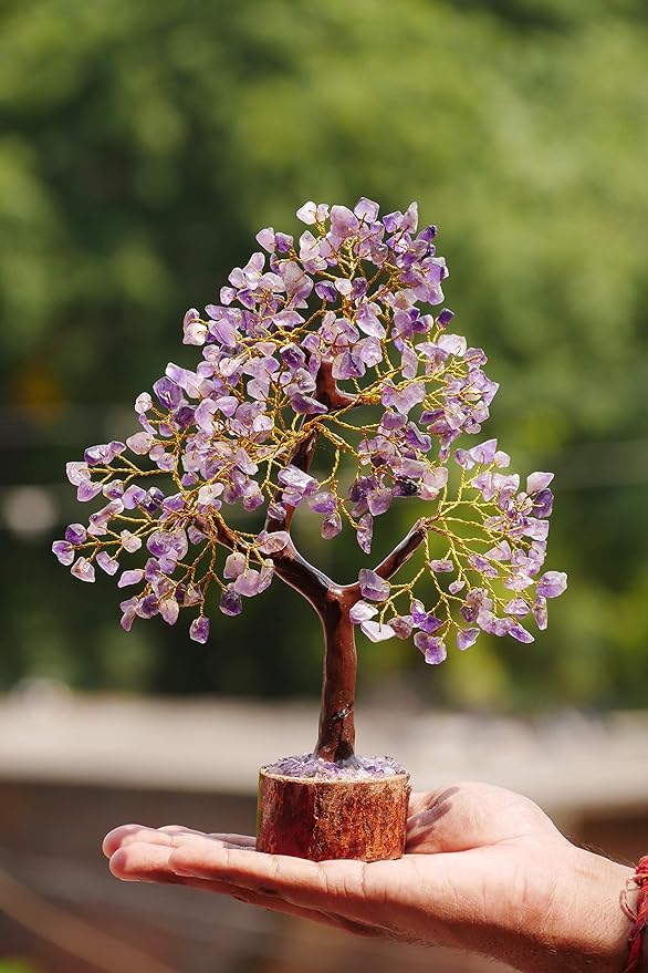 Amethyst Crystal Stone Tree