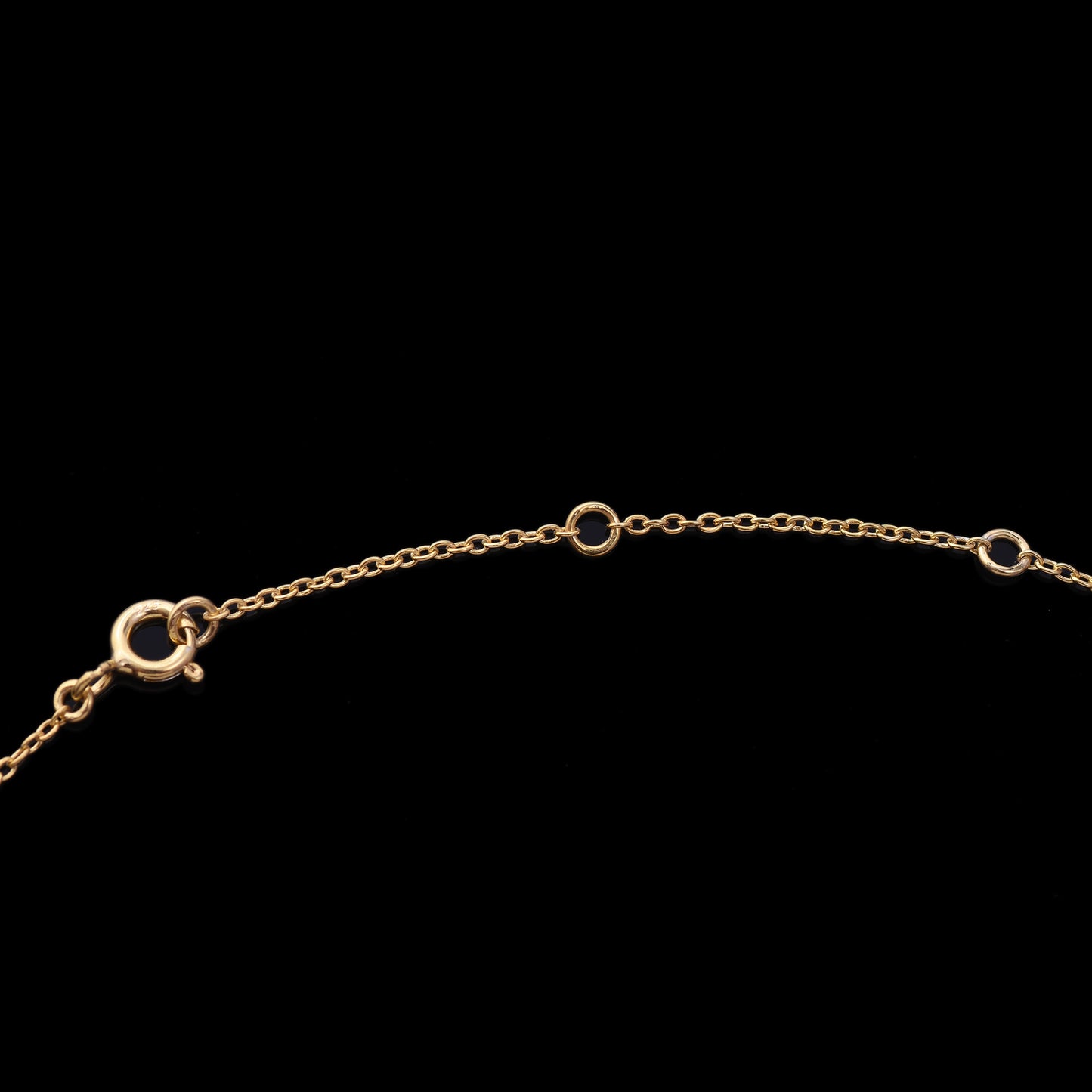 Rhodolite & Opal Droplet Station Choker Necklace