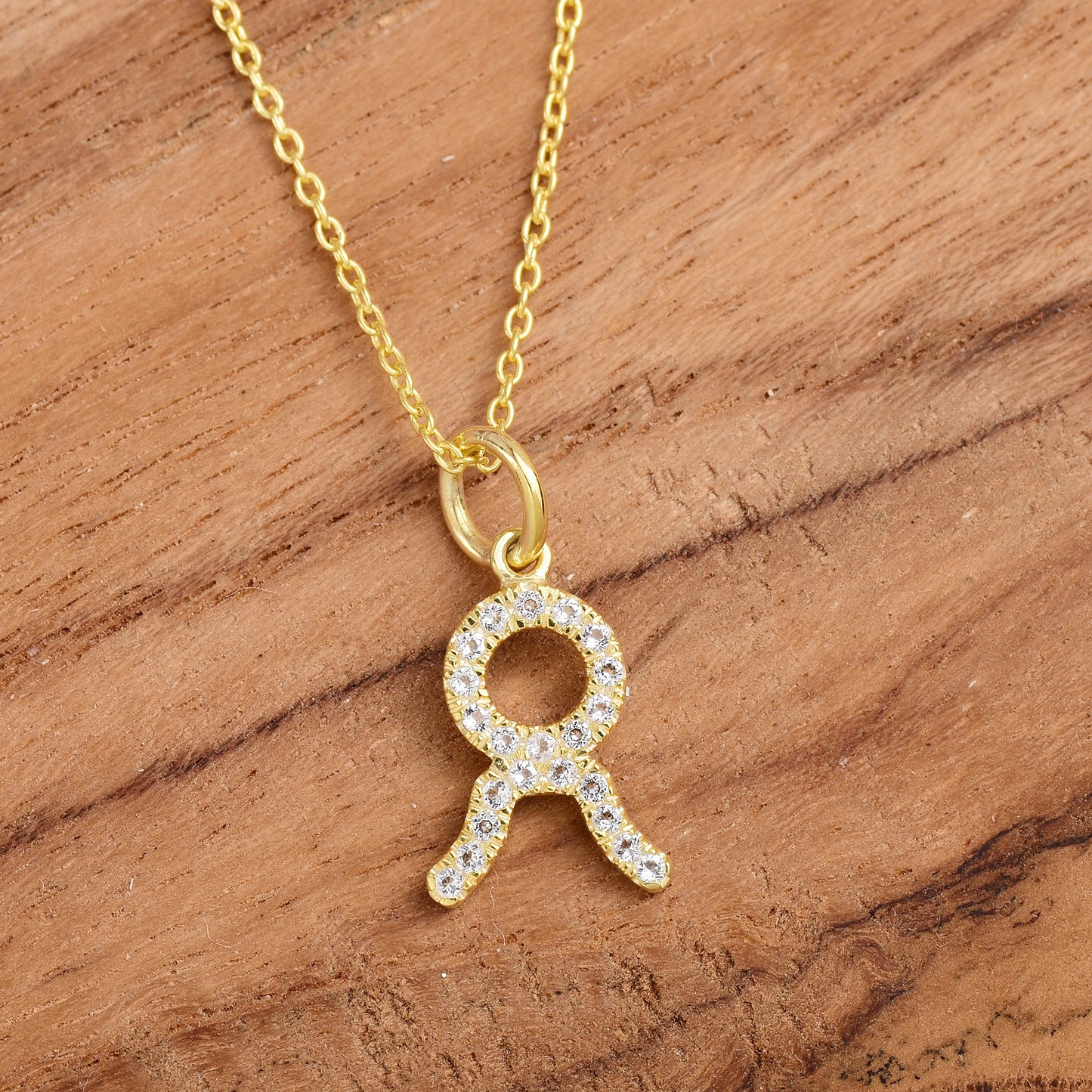 Taurus Zodiac Sign Topaz Necklace