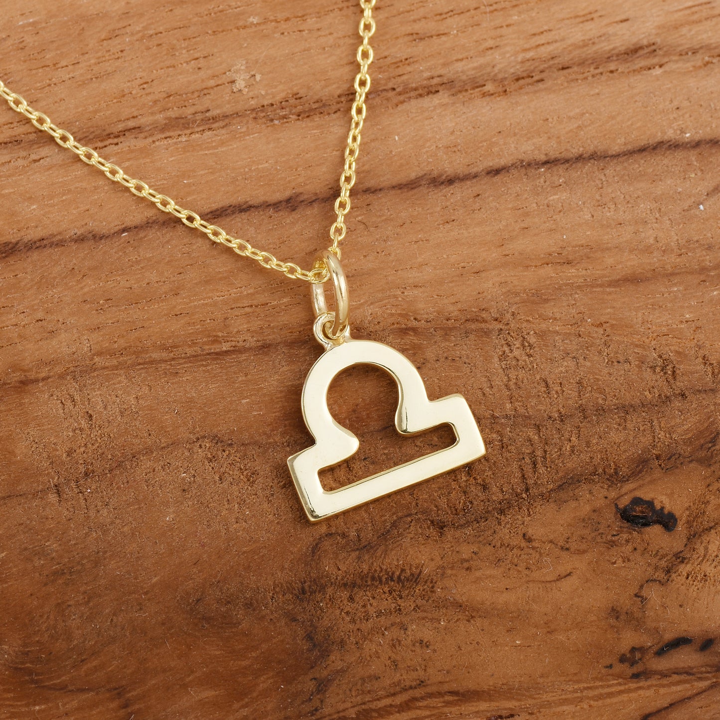 Libra Zodiac Sign Necklace