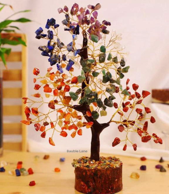 Seven Chakra Crystal Tree 300 Beads (Spiritual Growth)