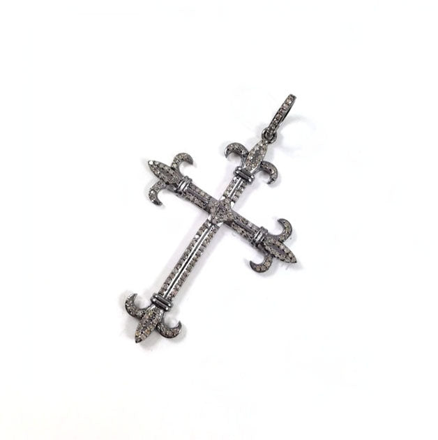 Cross of Jesus Diamond Pendant