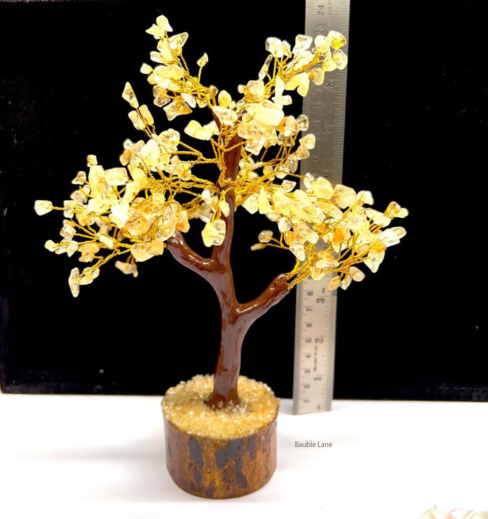 Citrine Healing Crystal Bonsai Tree of Life