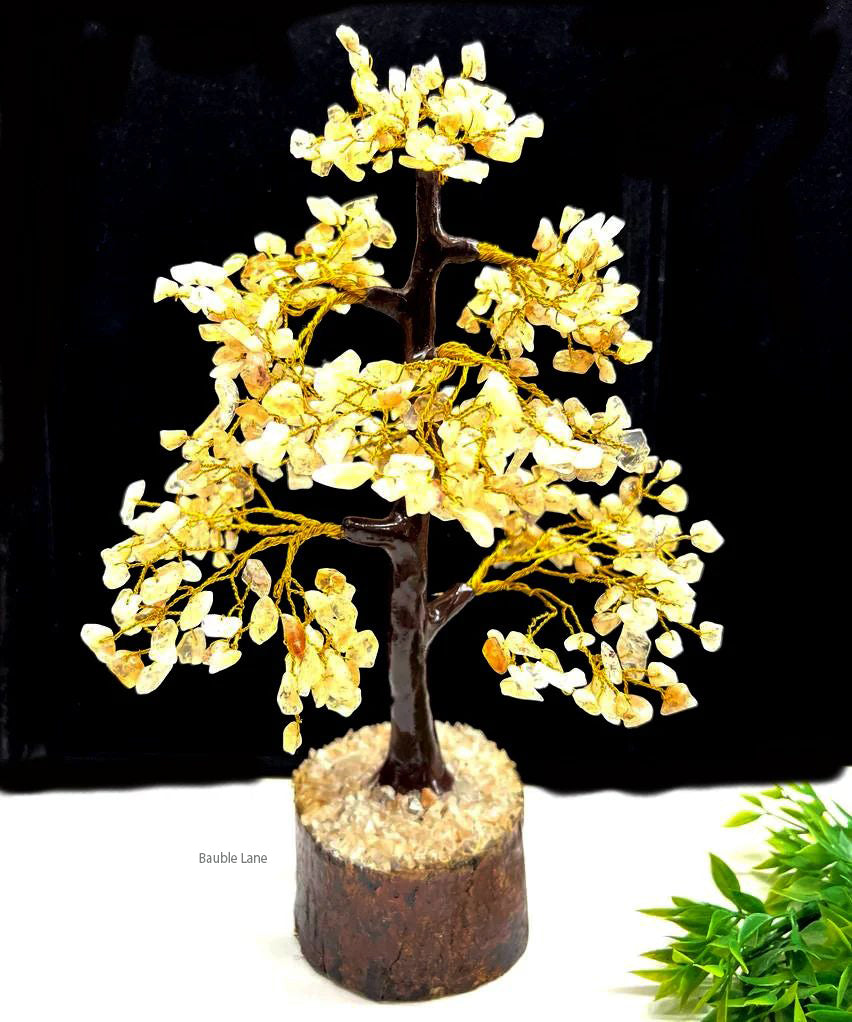 Citrine Healing Crystal Bonsai Tree of Life