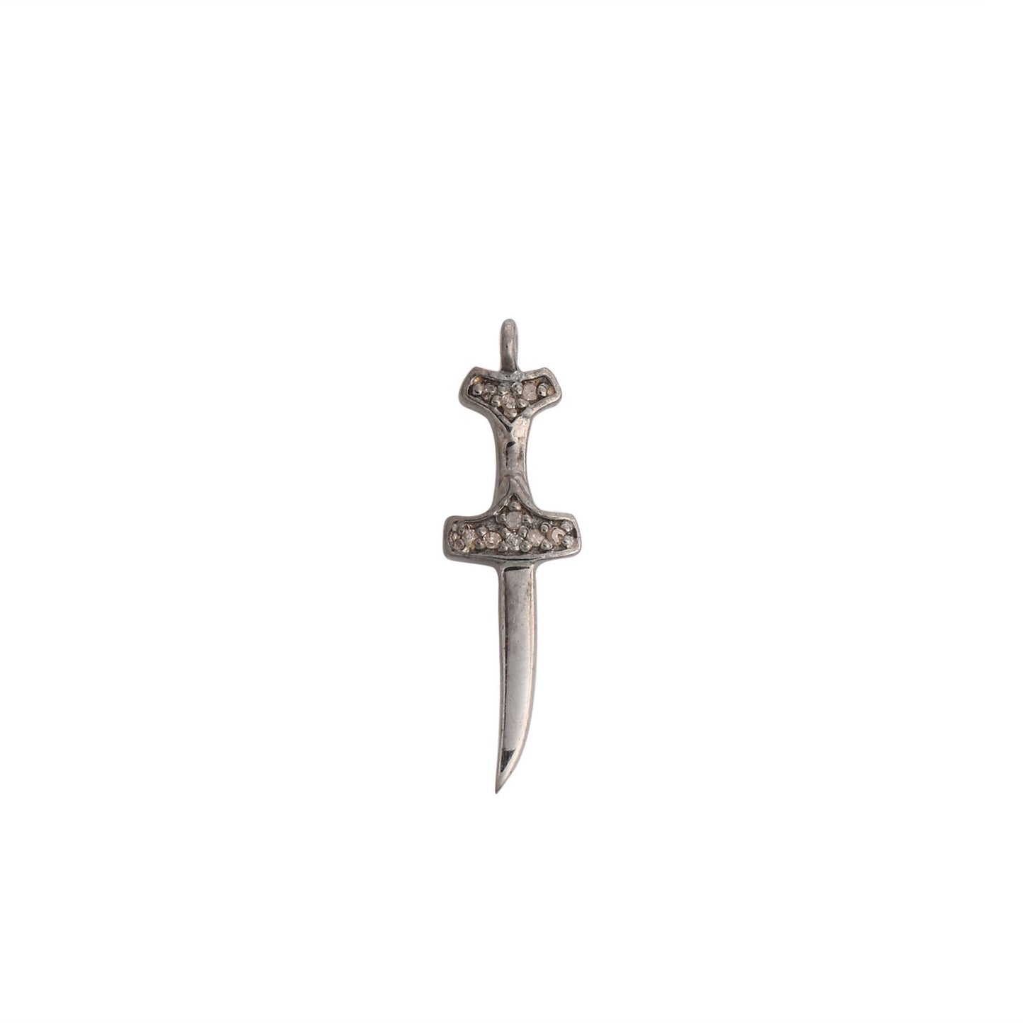 Diamond Knife Pendant