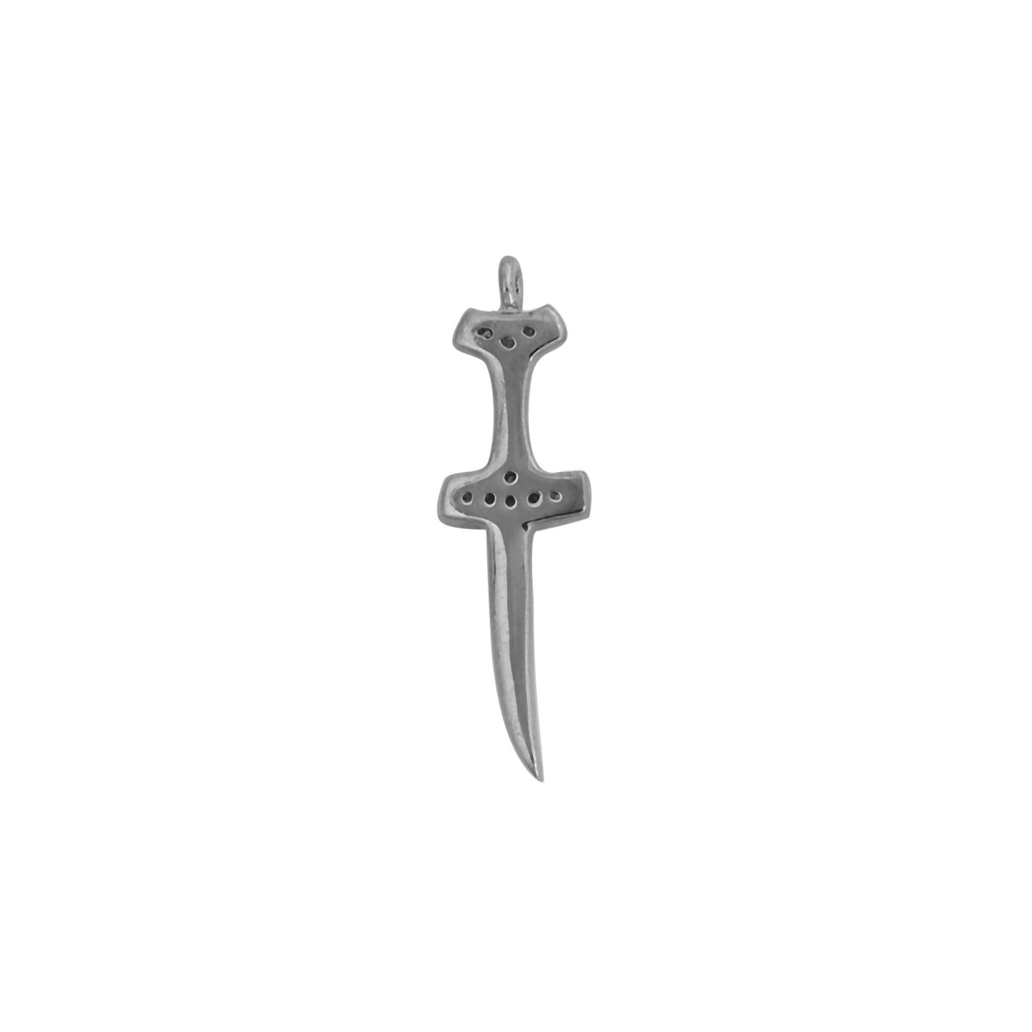 Diamond Knife Pendant
