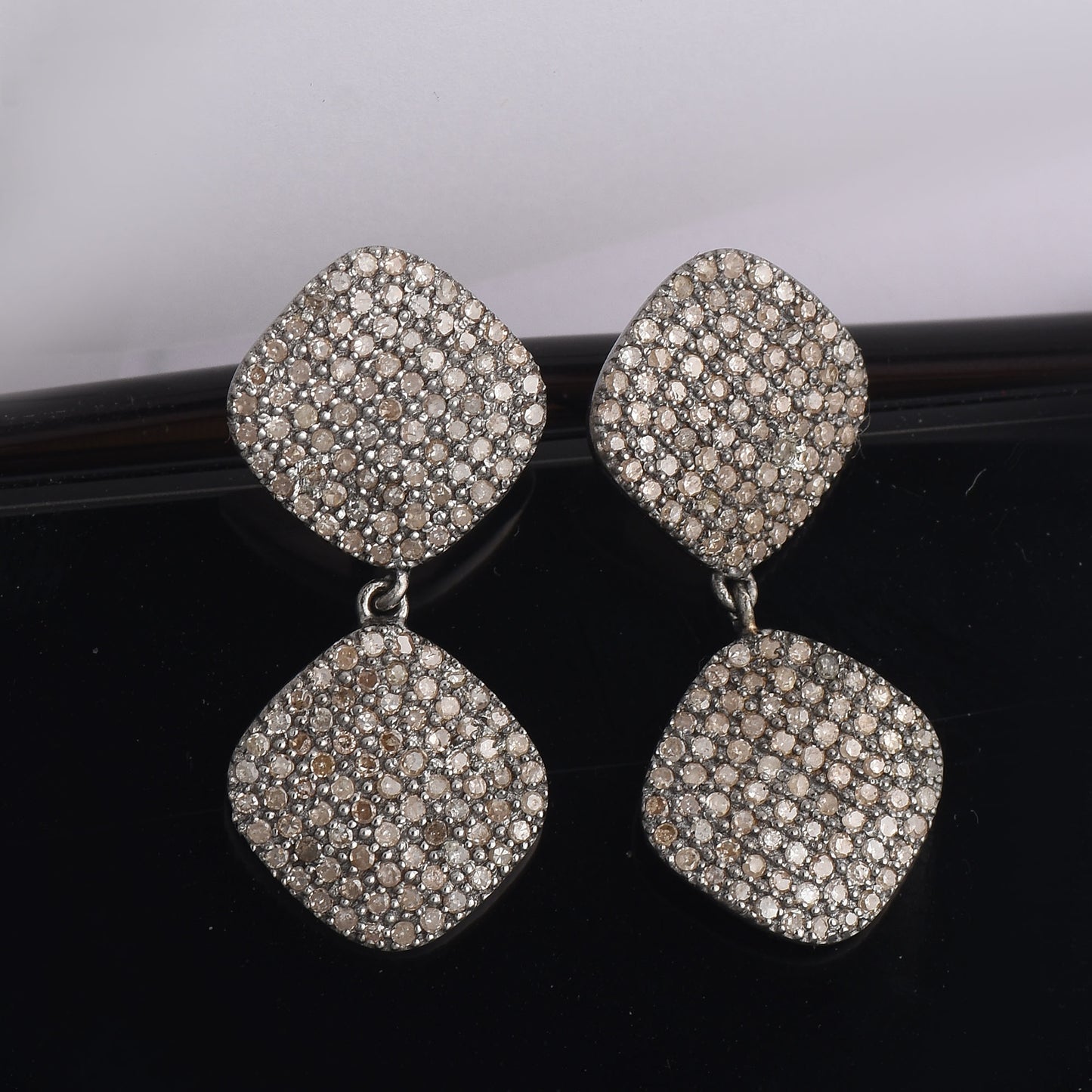 Diamond Drop Earrings