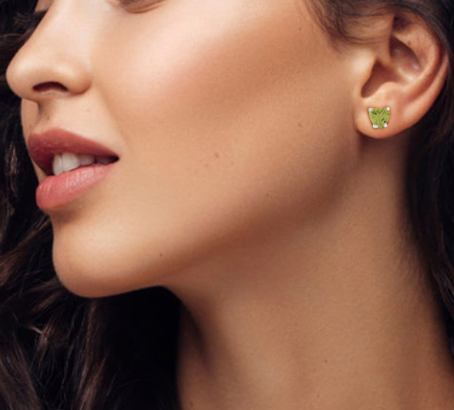 Peridot Studs