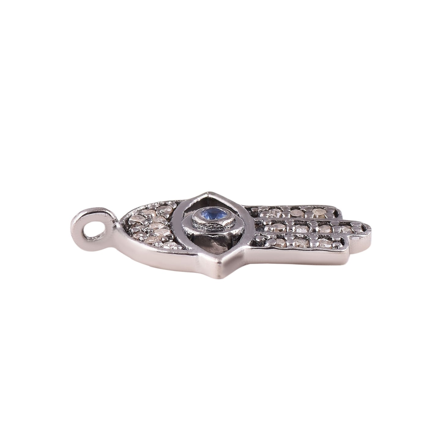 Evil Eye Hamsa Hand Pendant