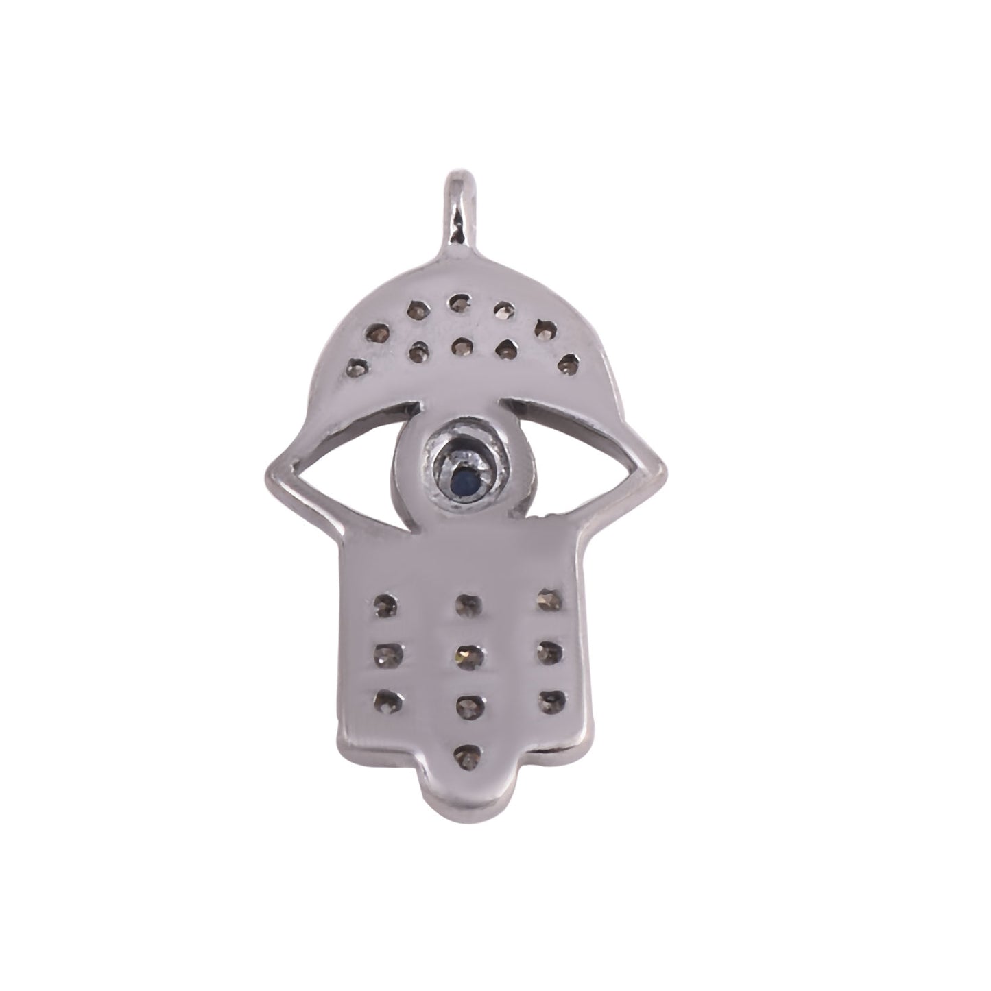 Evil Eye Hamsa Hand Pendant