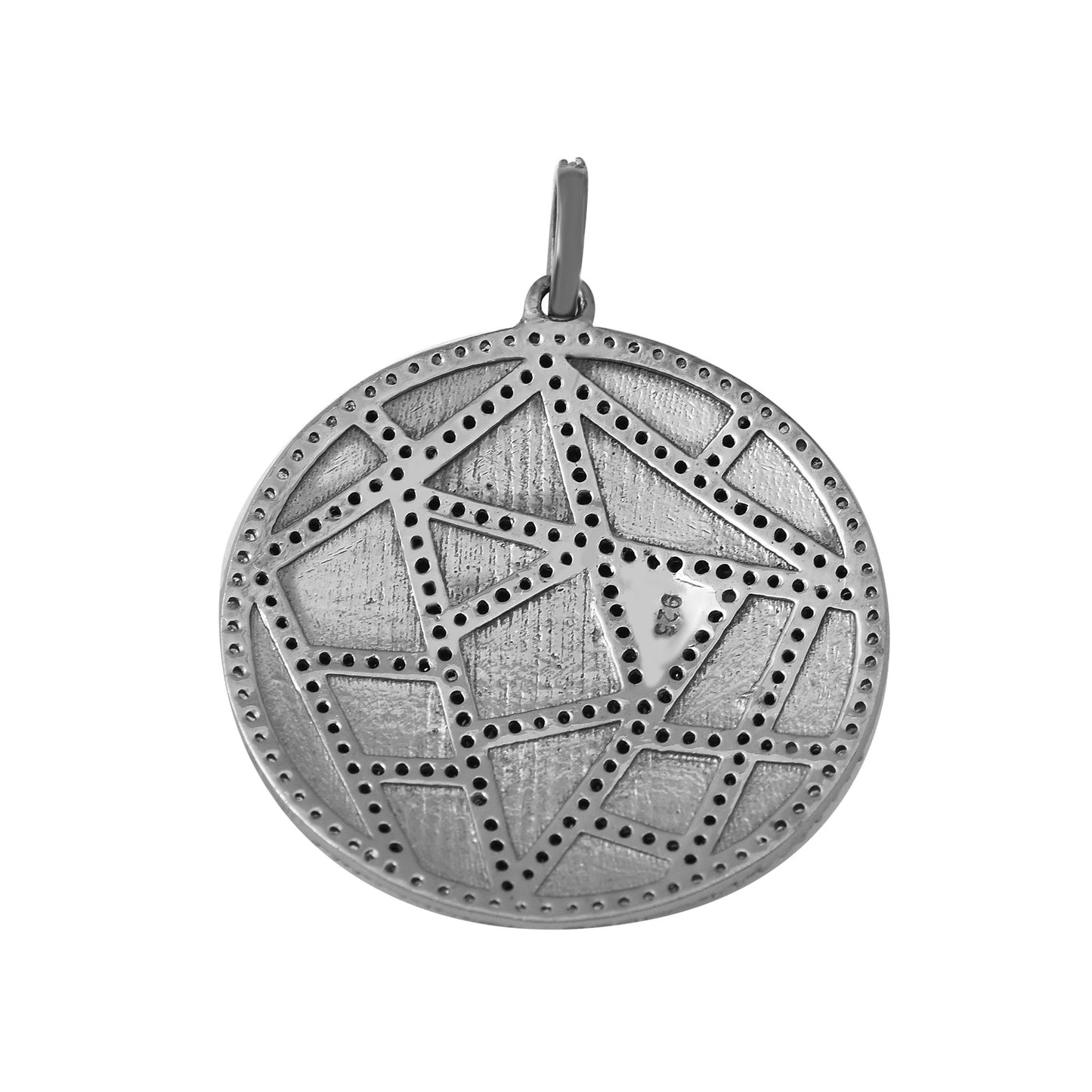 Diamond Round Pendant