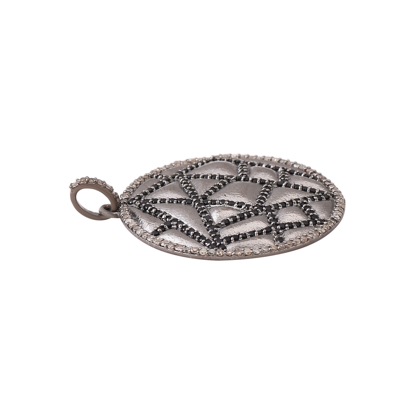 Diamond Round Pendant