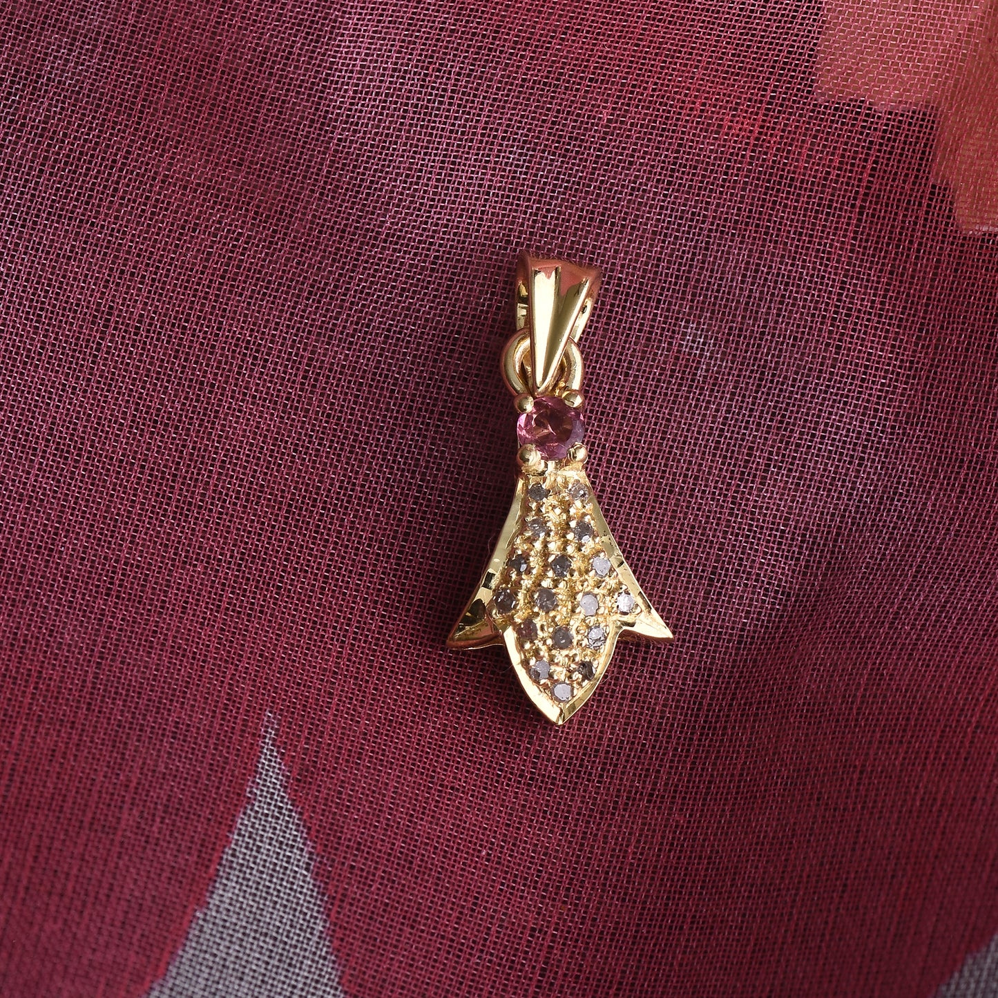 Pink Tourmaline Pendant