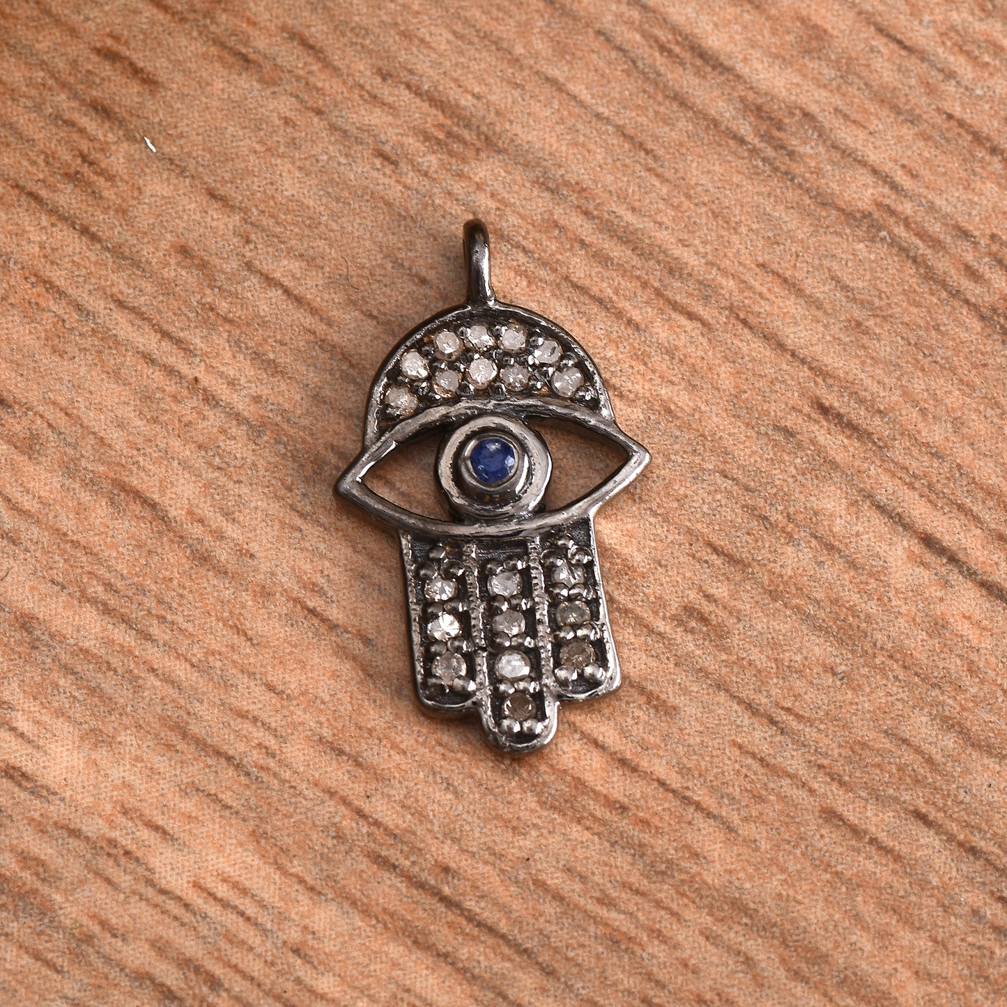 Evil Eye Hamsa Hand Pendant