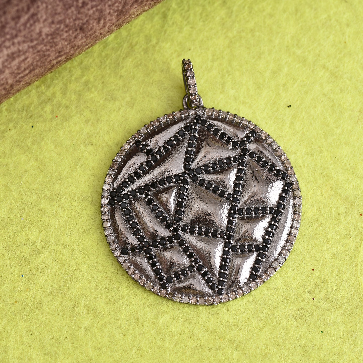 Diamond Round Pendant