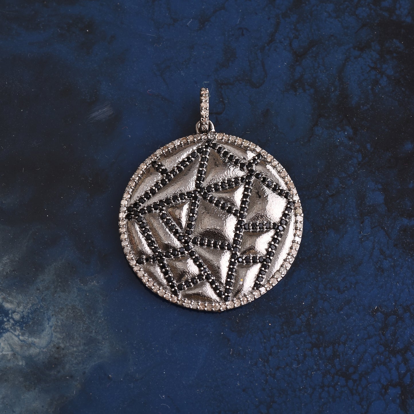 Diamond Round Pendant