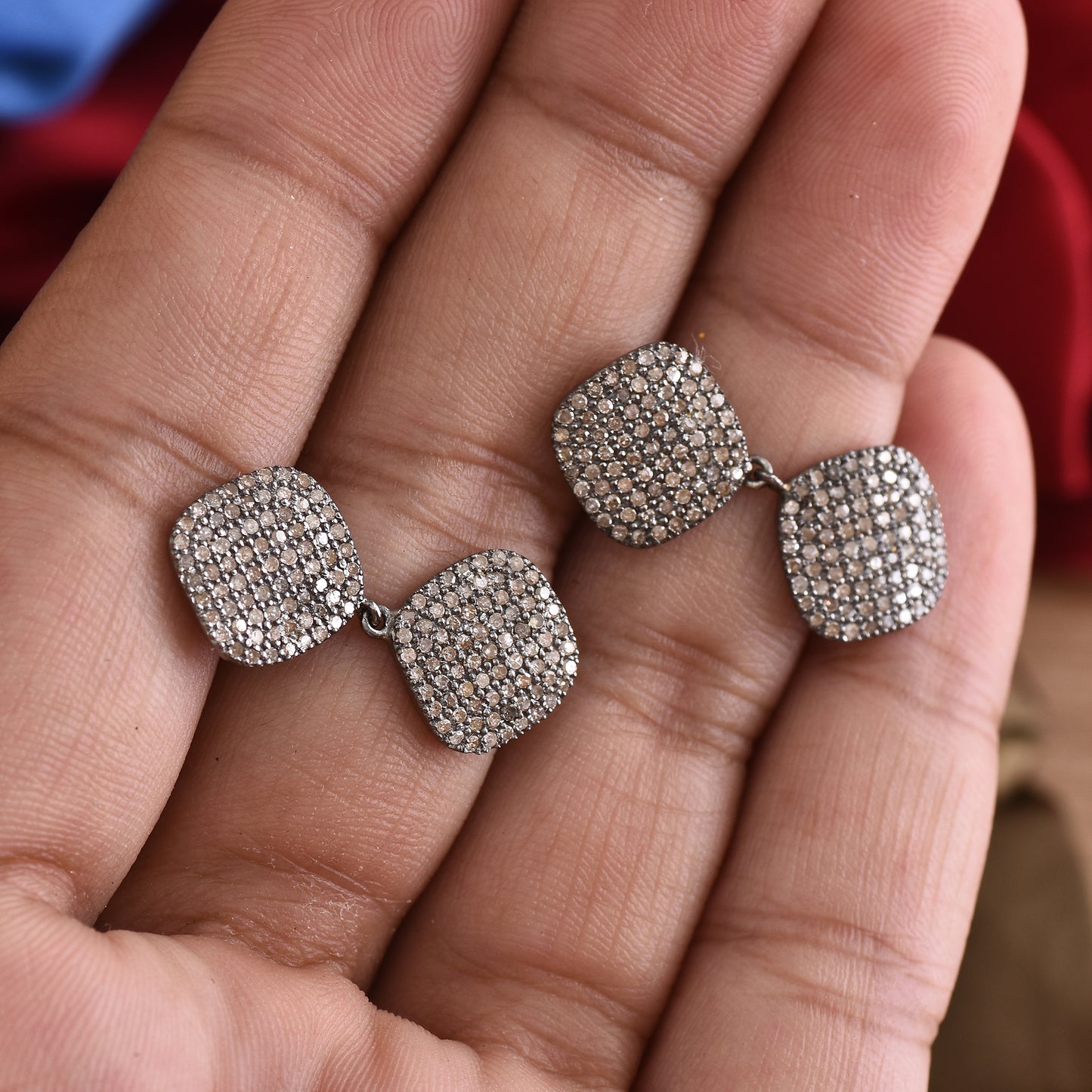 Diamond Drop Earrings