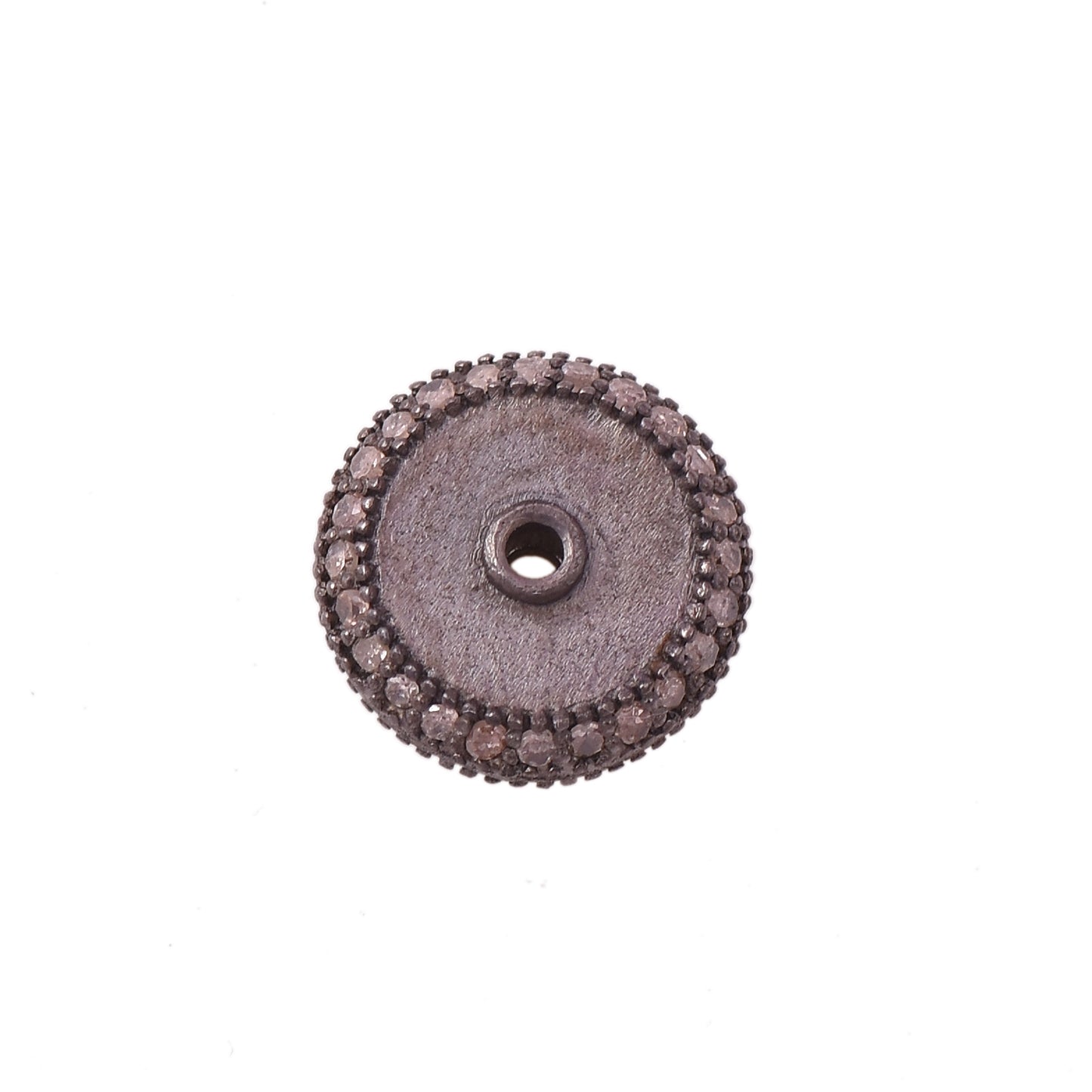 Diamond Studded Round Beads