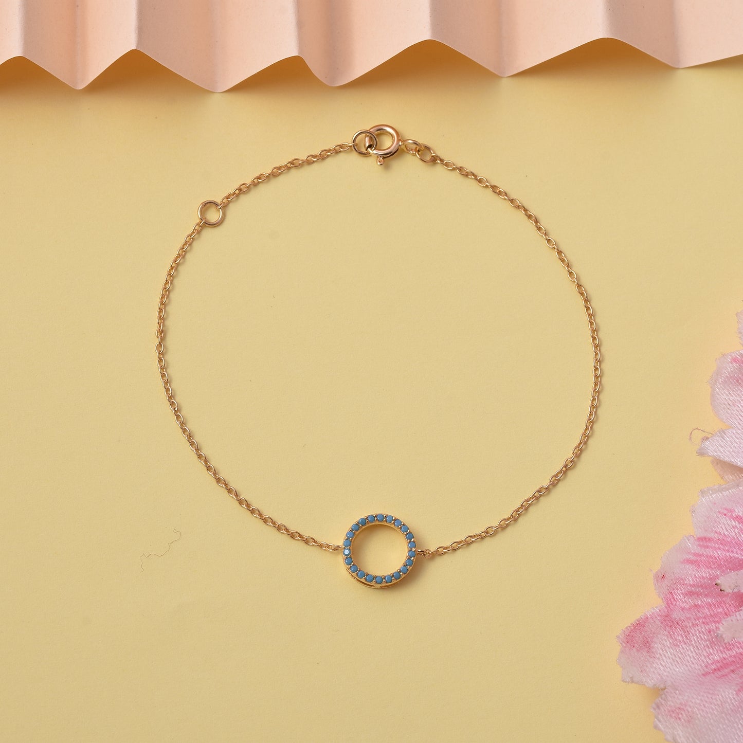Round Charm Bracelet