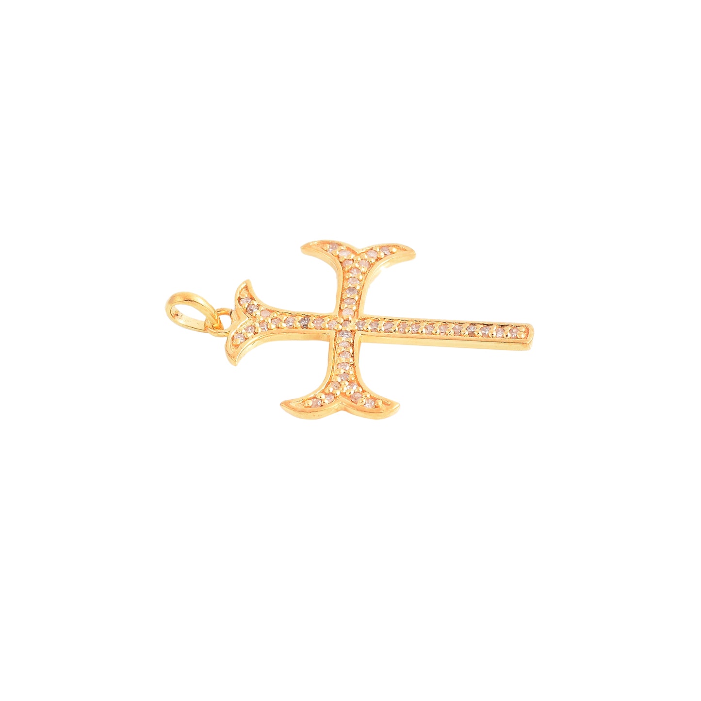 Cruz Diamond Cross Pendant