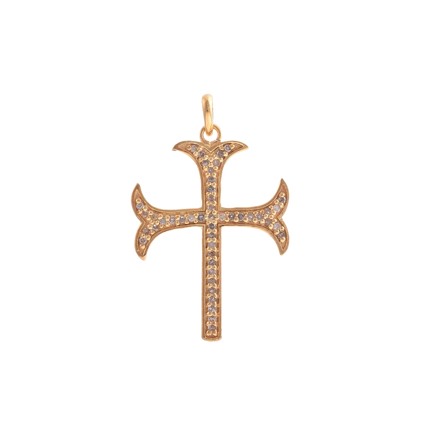 Cruz Diamond Cross Pendant