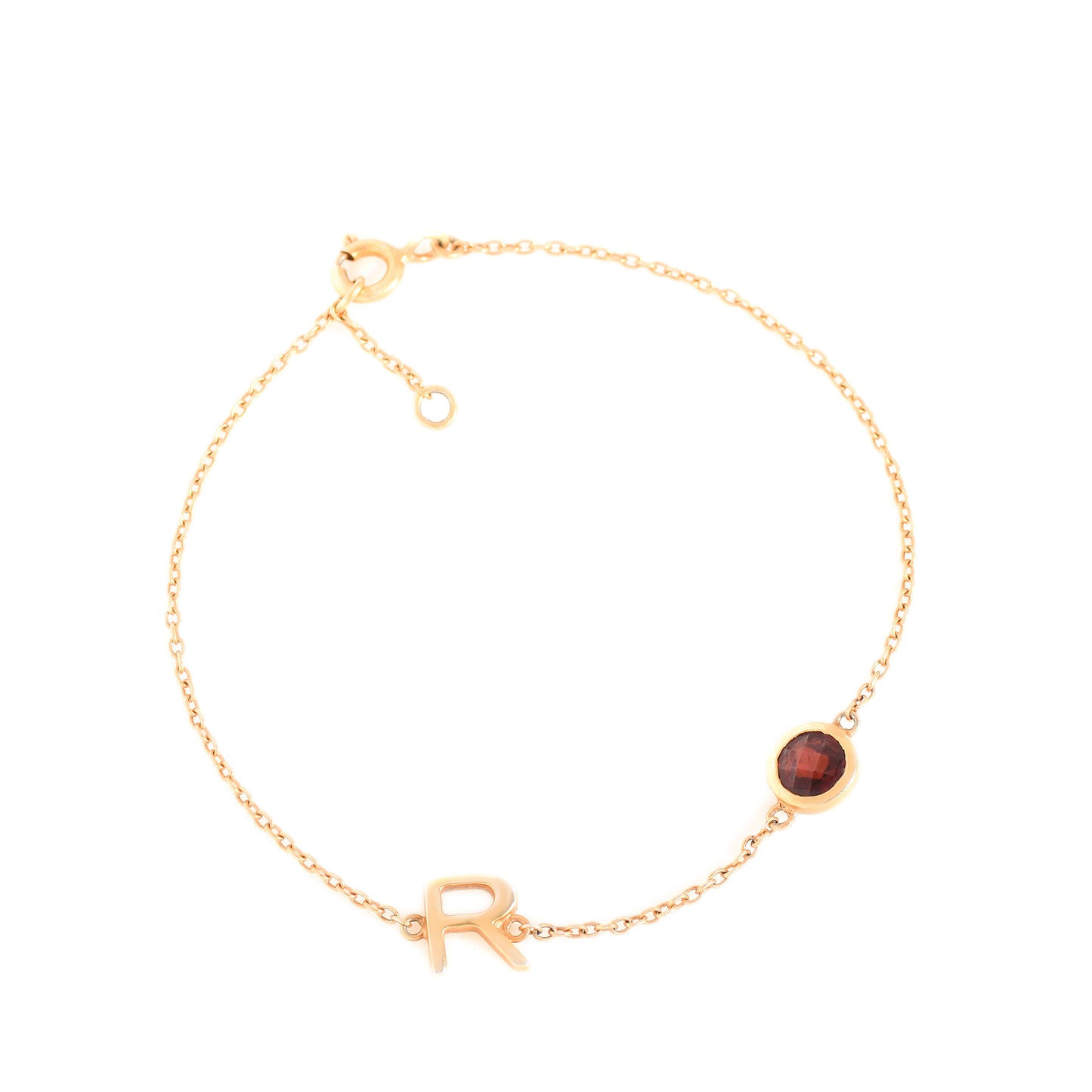 R Charm Bracelet