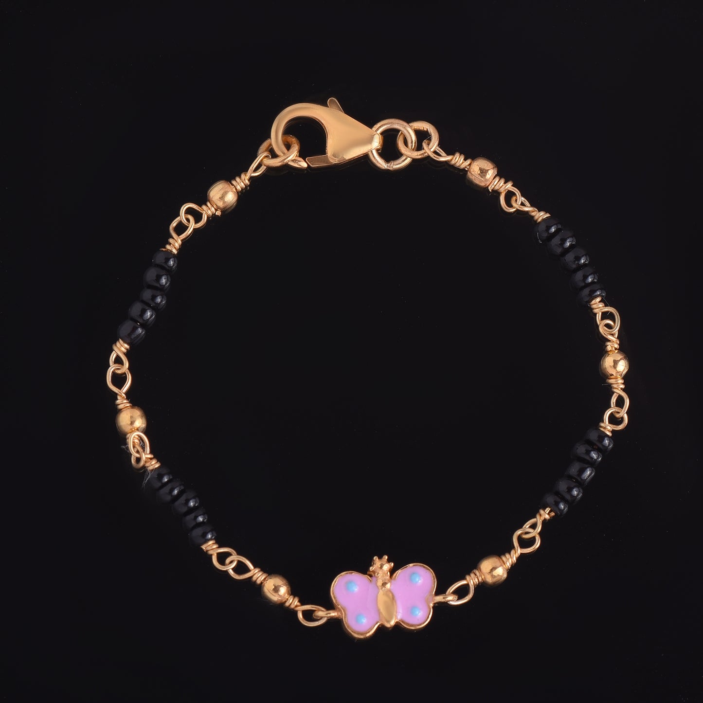 Golden Pink Butterfly Nazariye