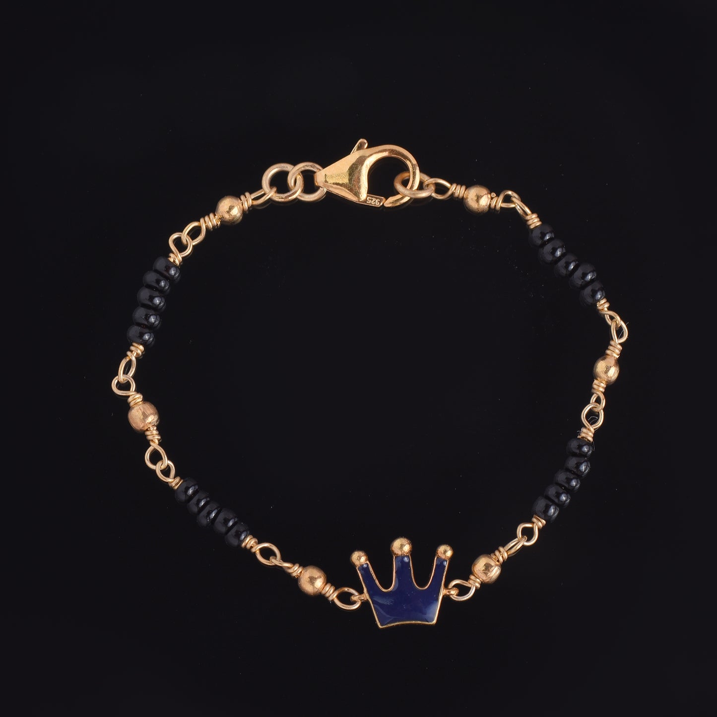 Blue Enamel Crown Nazariye