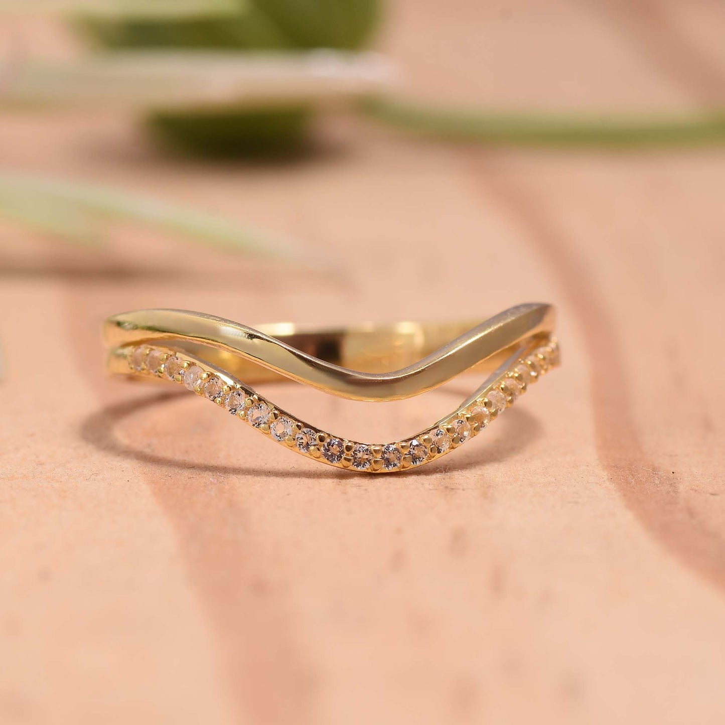 White Topaz Band