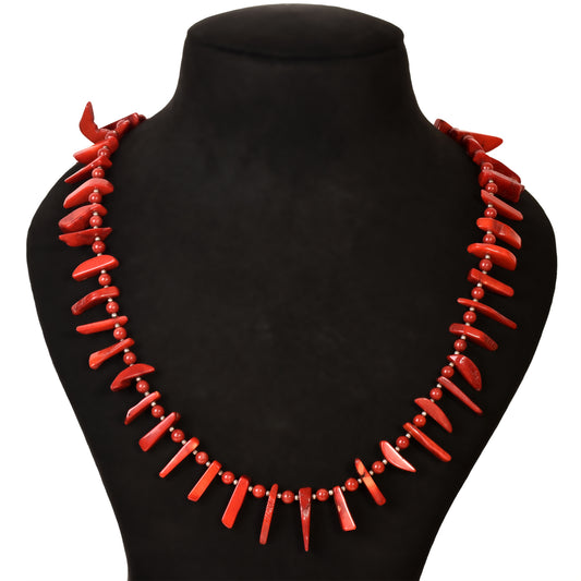 Red Coral Beach Necklace