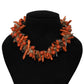 Coral Beaded Designer Necklace