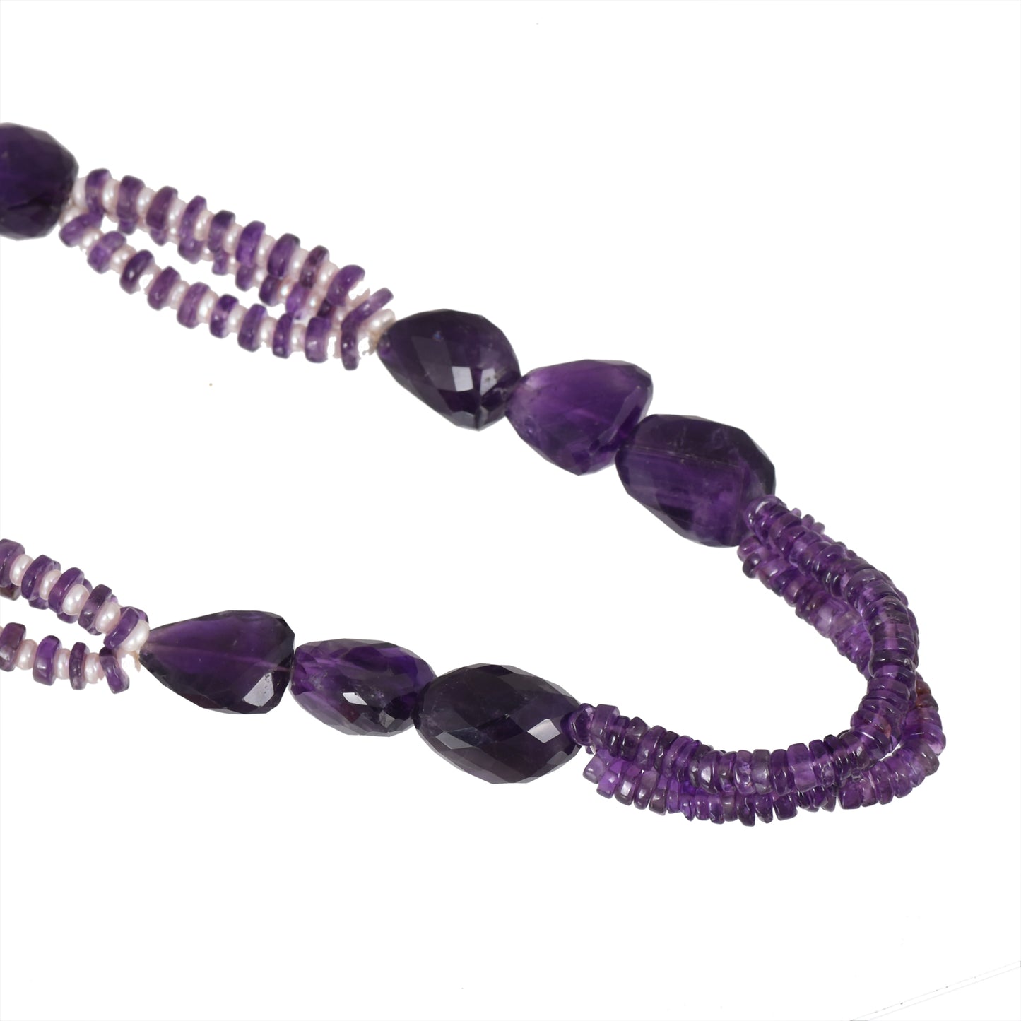Amethyst Pearl Necklace