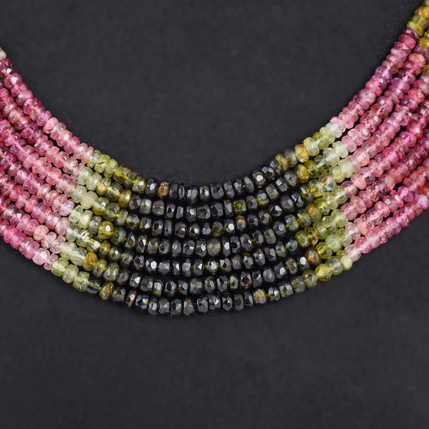 Multi-Tourmaline Layering Necklace