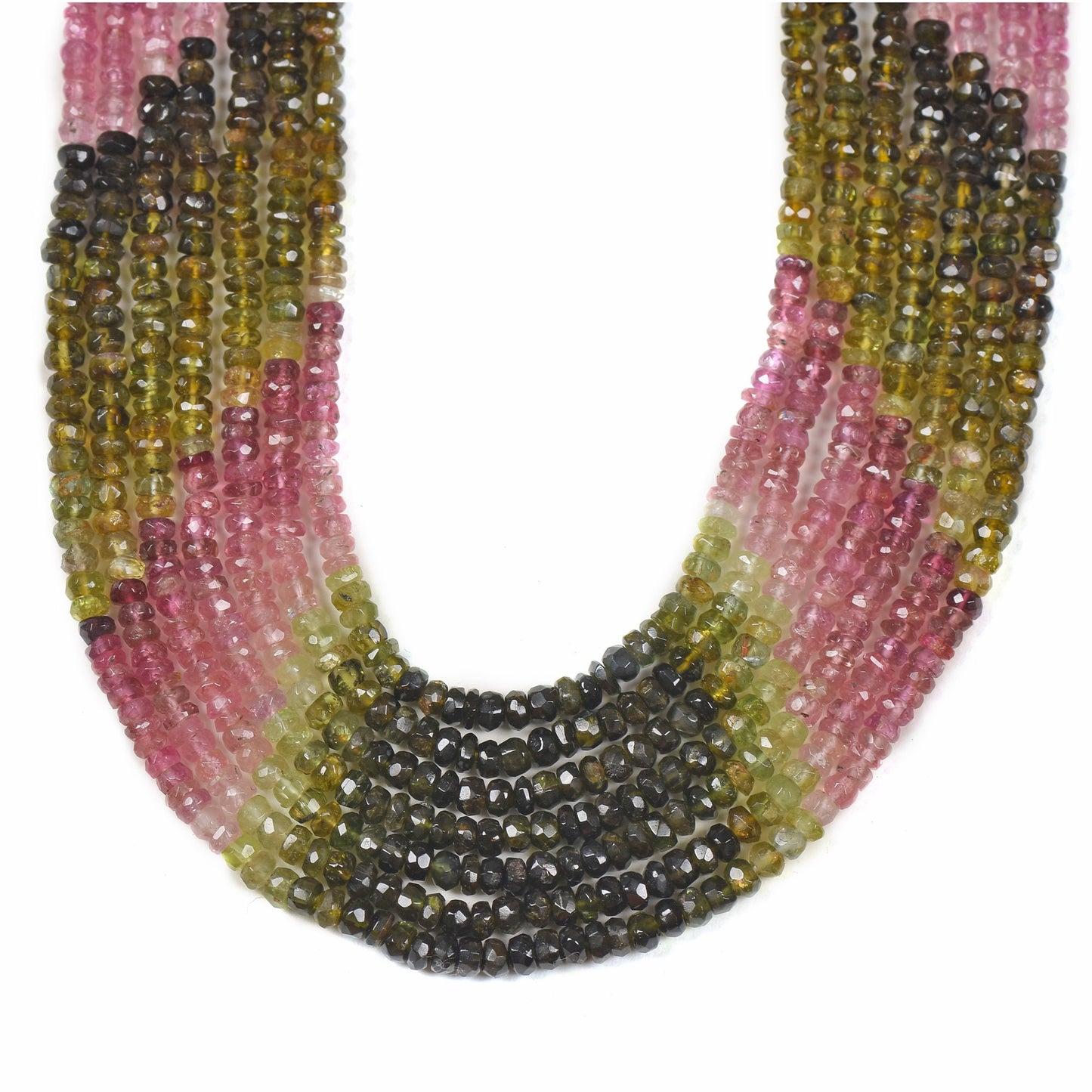 Multi-Tourmaline Layering Necklace