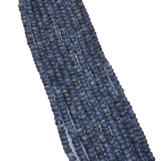 Kyanite Roundel Beads