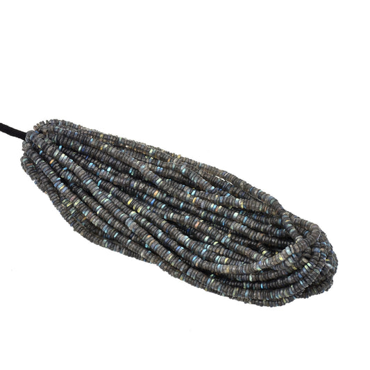 Labradorite Tyre Beads