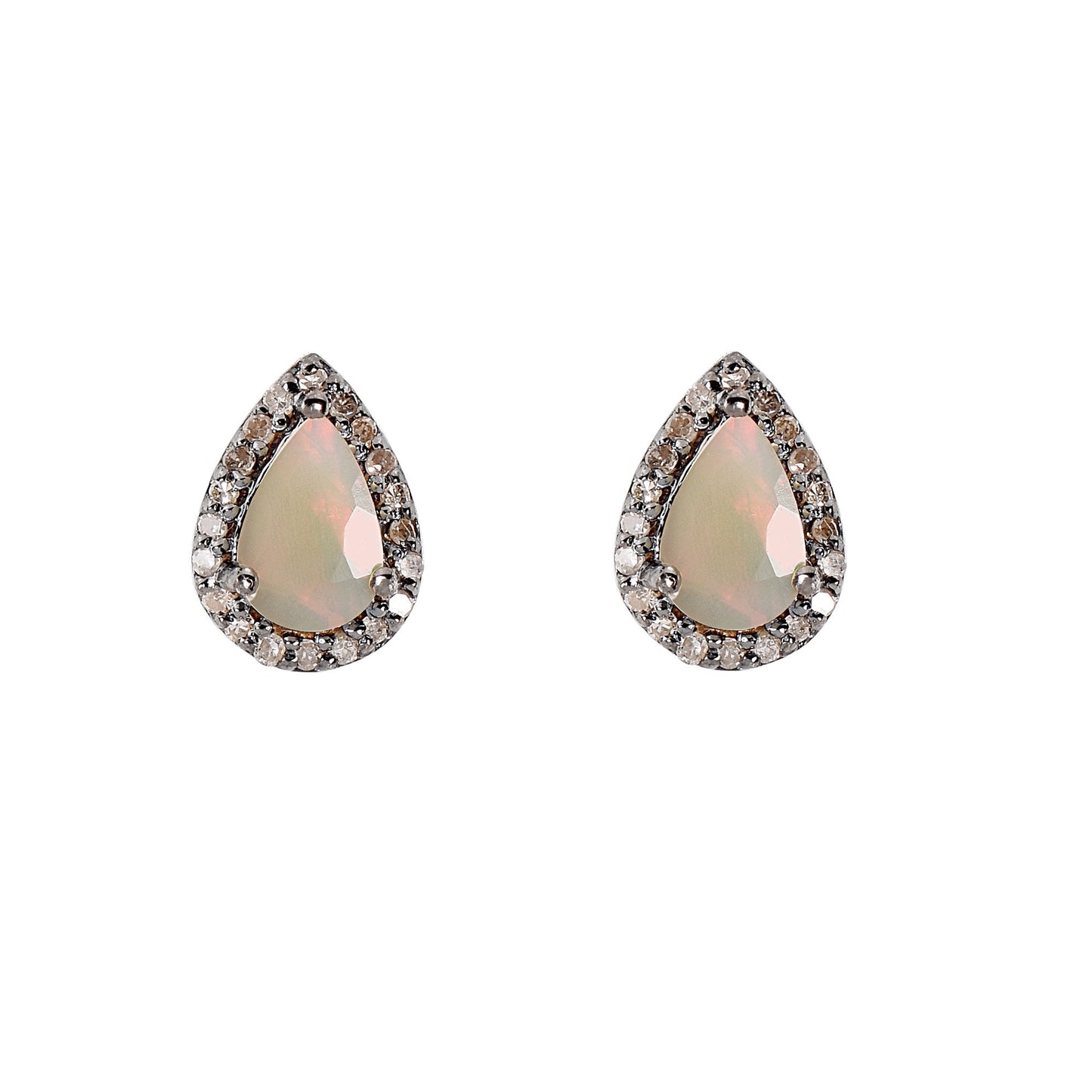 Opal Pears Earrings