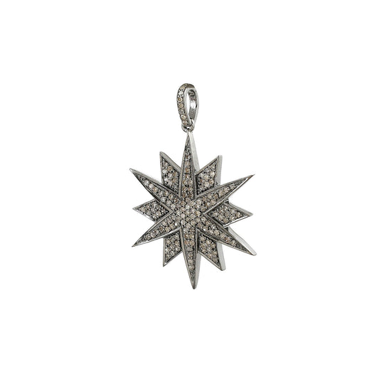 Starburst Diamond Pendant