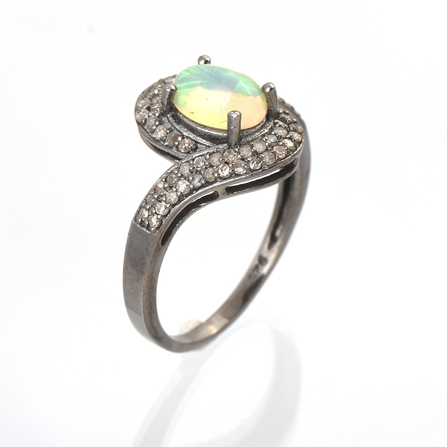 Opal Sunrise Ring