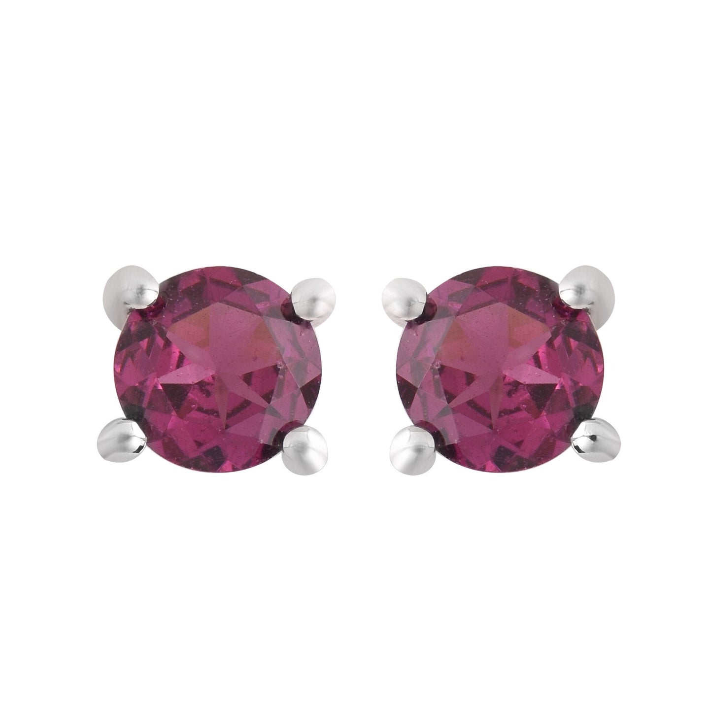 Tourmaline Round Studs Earrings