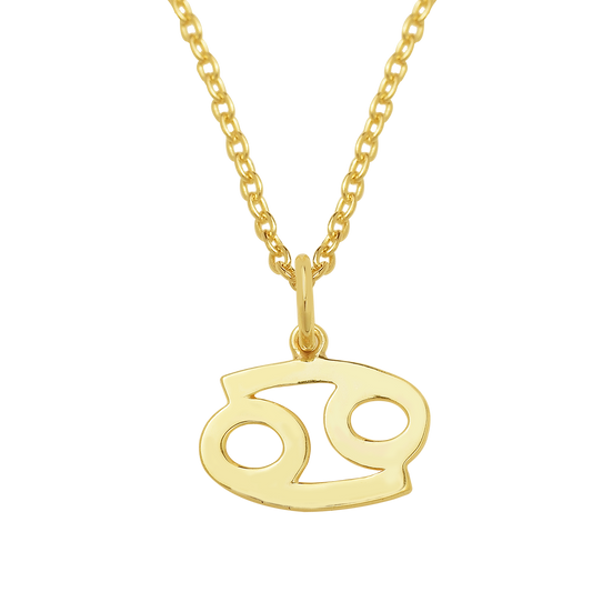 Cancer Zodiac Sign Necklace
