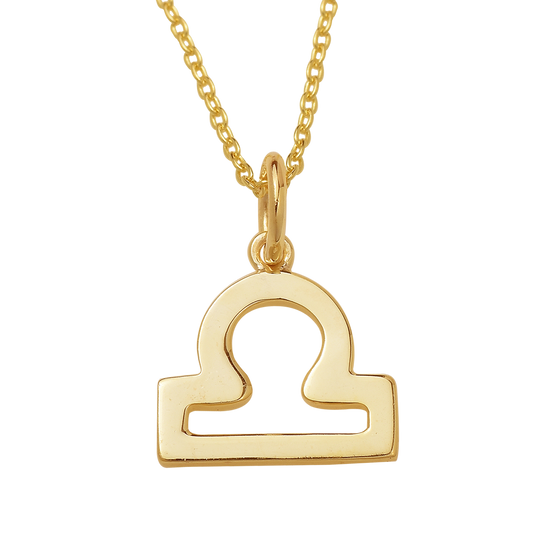 Libra Zodiac Sign Necklace