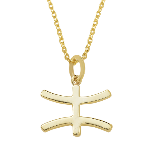 Pisces Zodiac Necklace