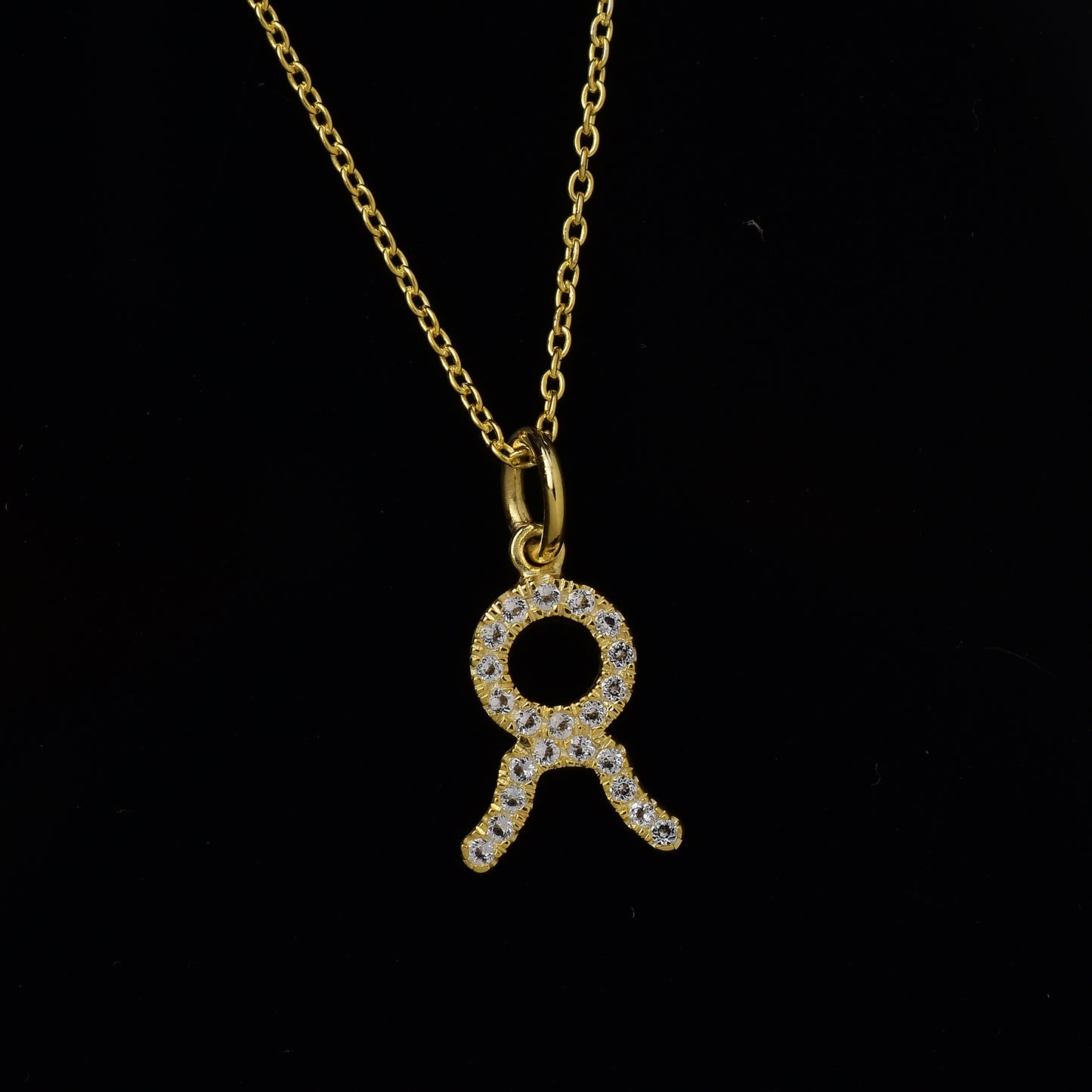 Taurus Zodiac Sign Topaz Necklace