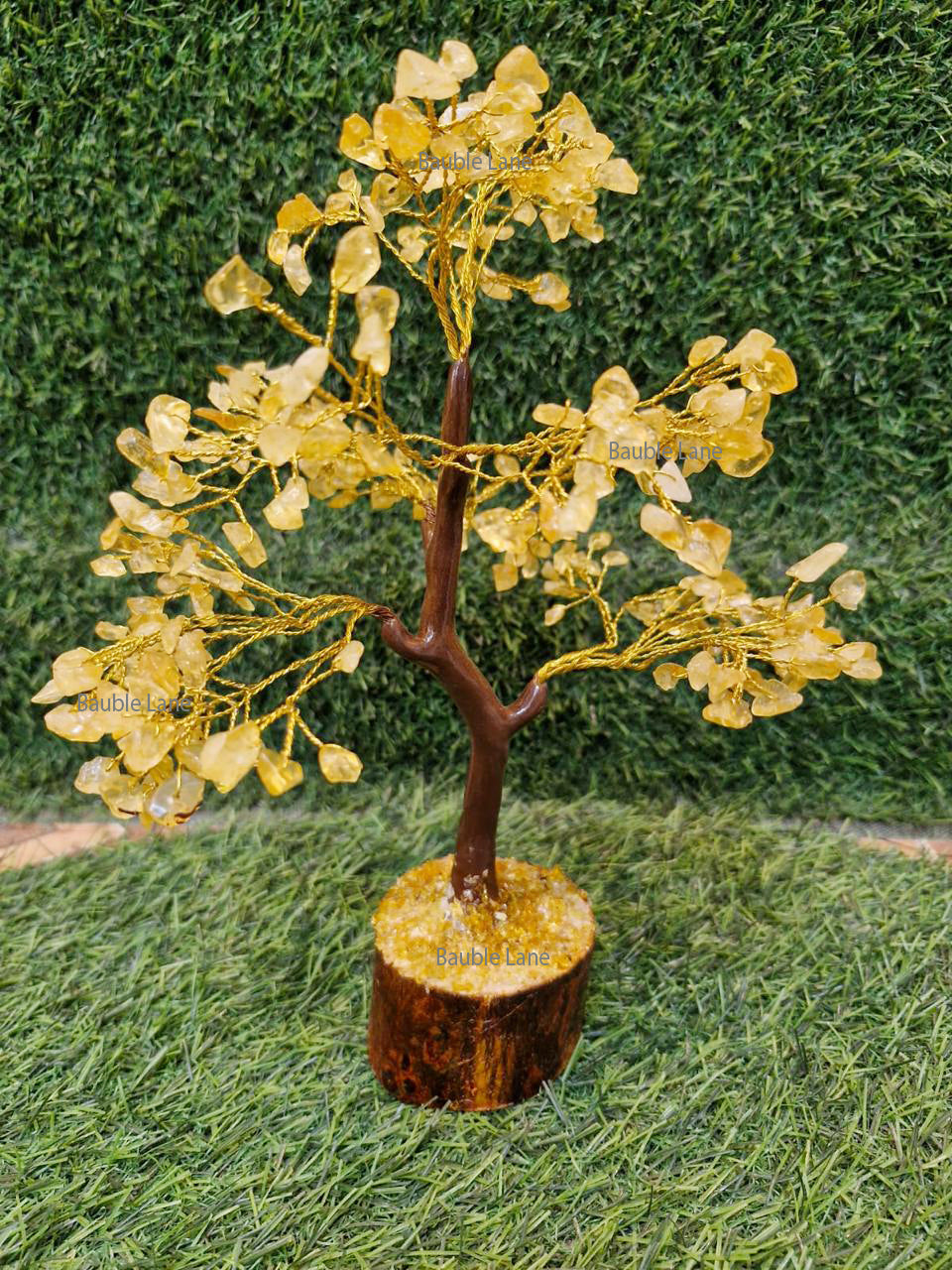 Citrine Healing Crystal Bonsai Tree of Life