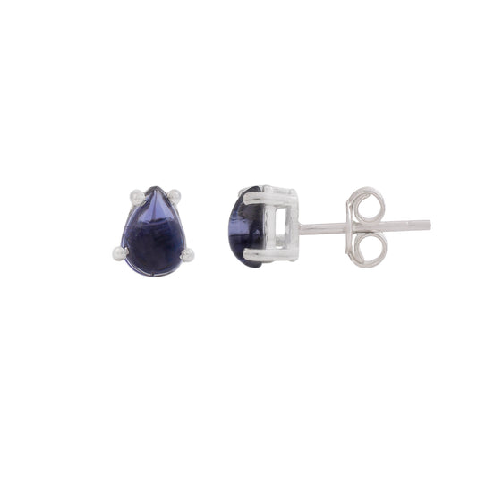 Iolite Studs