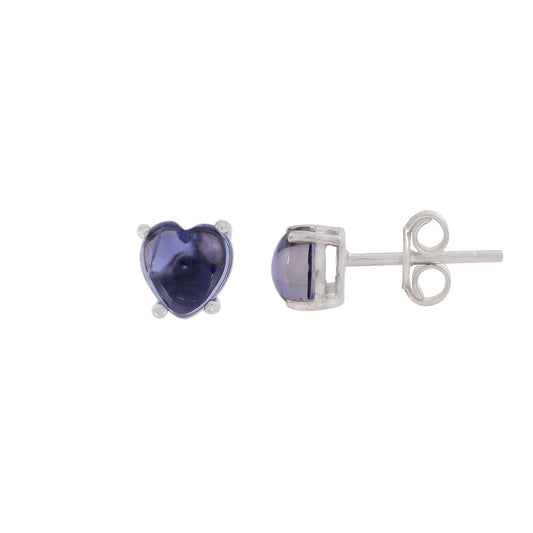 Iolite Studs