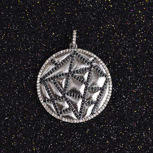 Diamond Round Pendant