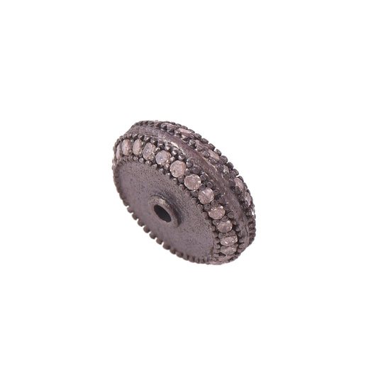 Diamond Studded Round Beads