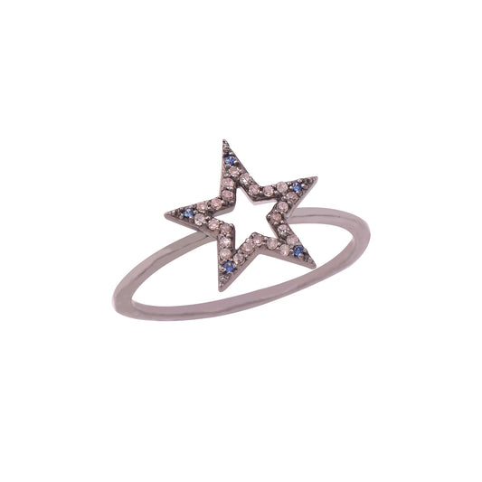 Diamond Star Ring